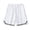 White, variant on Men's Loose Rugged Shorts Comfortable Solid Color With PocketsSoft Loose Shorts Outdoor Breathable Lightweight Shorts for Men
