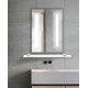 thumbnail image 2 of Espejo de Baño Belfort. Rectangular de 50 x 70 cm. Repisa de Vidrio de 6mm. Bordes Esmerilados. Belfort Lucerna, 2 of 2