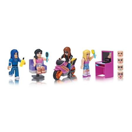 Roblox Celebrity Collection - Stylz Salon and Spa: Four Figure Pack [Includes Exclusive Virtual Item]