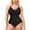 c01Black, variant on JGGSPWM Shapewear, Bodysuit for Women, Tummy Control Bodysuit with Adjustable Straps, Solid Color Seamless Body-Shaper Black M