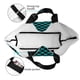 thumbnail image 4 of Easygdp Black And Teal Checkerboard Bolsas Tote para Mujer, Bolsos de Hombro para Viaje, Bolsos de Mano de Gran Capacidad para Compras y Trabajo, 4 of 8
