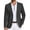 Dark Grey, variant on COOFANDY Mens Casual Blazer Knit Sport Coat Lightweight Two Button Suit Jacket