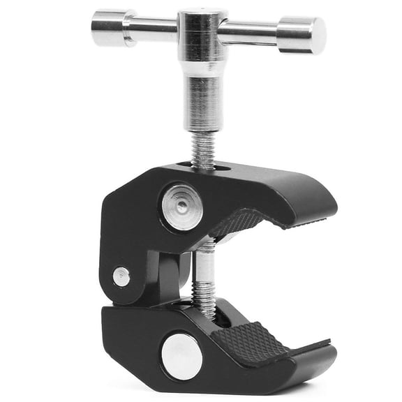 Super Clamp with 1/4 and 3/8 Thread for Camera Light Stand Umbrella Tripod Mount