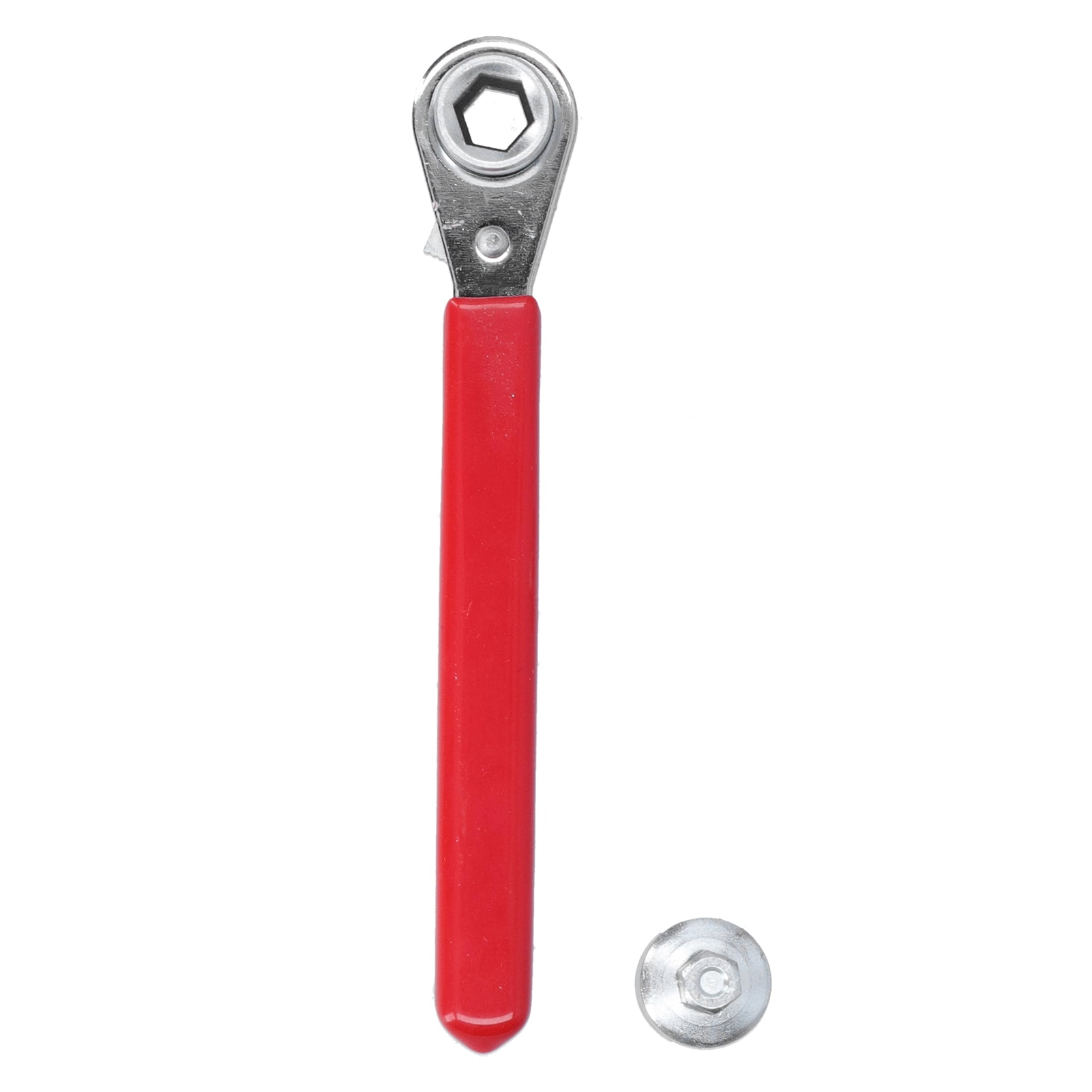 Battery Terminal Wrench Compact Size Battery Replacement Tool Easy To Carry And Store Ratchet Spanner Non conductive Thick Vinyl Handle For Home For Car Walmart
