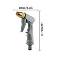 thumbnail image 5 of pistola rociadora de ajuste de agua de metal de latón giratoria de alta presión de 360 ​​° para lavado de autos, plantas y césped, jardinería en el patio, ducha de mascotas ShuxiuWang 1327537006527, 5 of 5