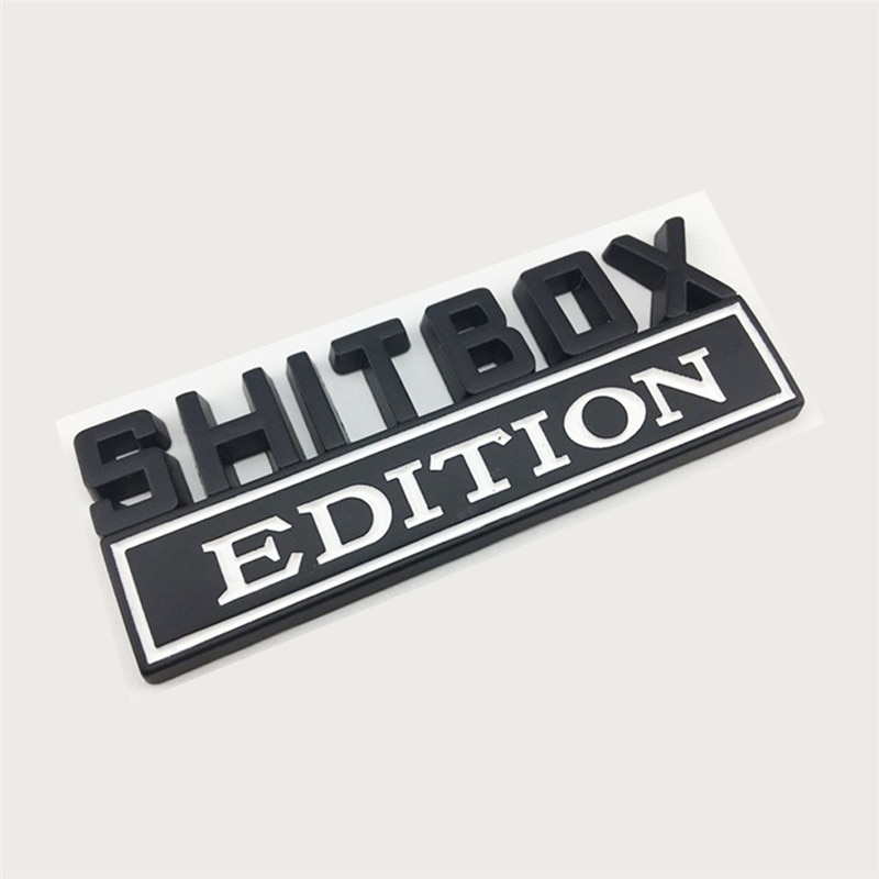 Matte Black 2x TEXAS EDITION Star Emblem 3D Metal Side Fender Rear Trunk Badge Sticker Decals Replacement for Universal Car SUV Truck