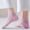Hot Pink, variant on Unisex Ankle Socks Ultra Thin and Soft Breathable Low Cut Athletic Sock Stretch No Show Socks for Men Women 5 Pack