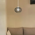 thumbnail image 4 of CTIRCHIU Pendant Lamp Shade Black Metal Decorative For Living Room 1Pack, 4 of 8