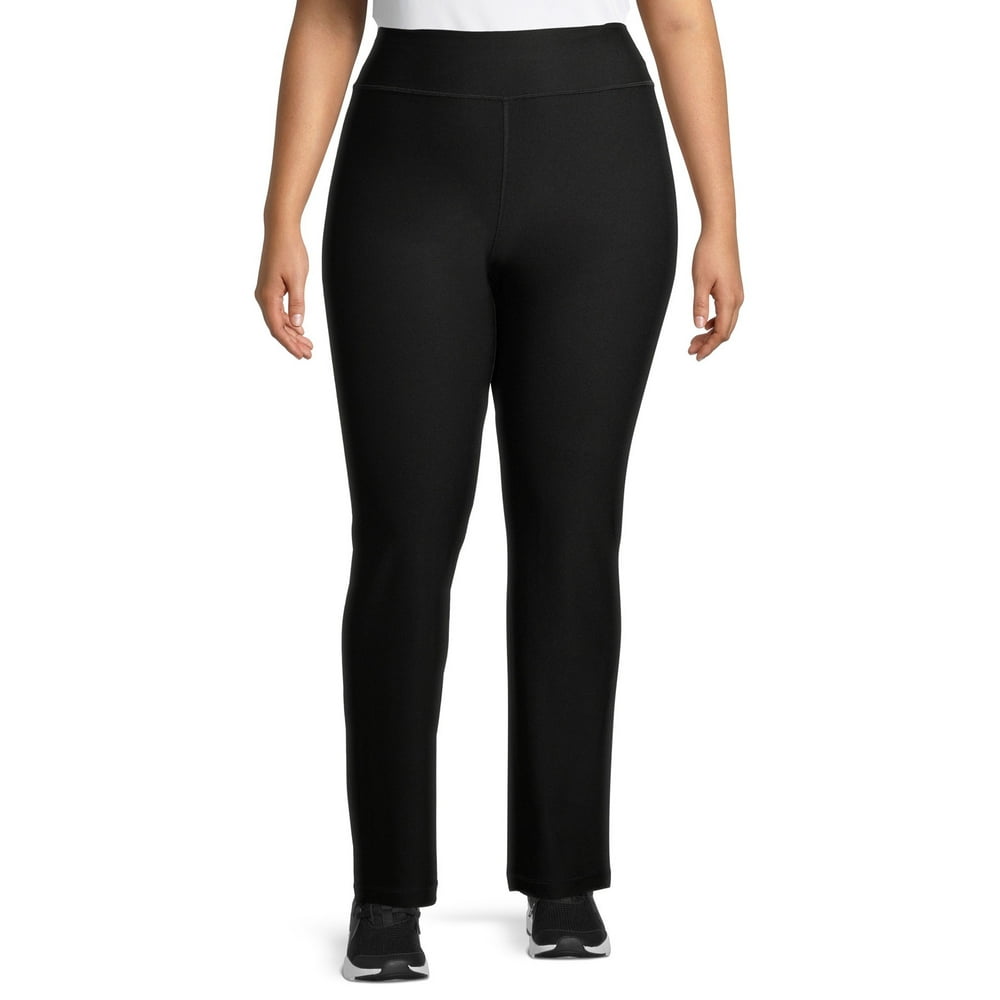 Athletic Works - Athletic Works Women's Plus Size Active Bootcut Pants ...