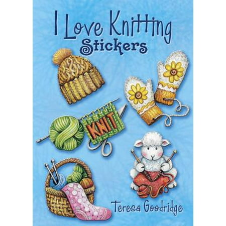 - I Love Knitting Stickers