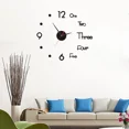 thumbnail image 2 of Reloj de pared 3D, relojes de pared luminosos sin marco, reloj Digital DIY, pegatinas de pared, reloj silencioso para el hogar, sala de estar, oficina, decoración de pared brillar Hogar, 2 of 5