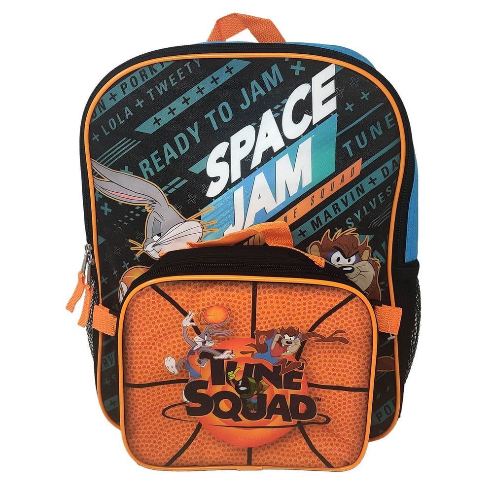 Space Jam Space Jam 16" Backpack and Detachable Insulated Lunch Bag