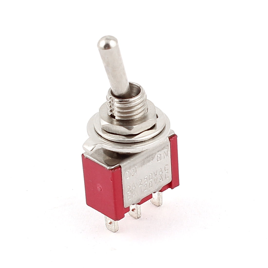 On-Off-On Miniature Toggle Switch 5A SPDT 