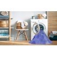 thumbnail image 2 of Ahgly Company Machine Washable Indoor Square Transitional Sky Blue Area Rugs, 8' Square, 2 of 7
