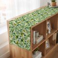 thumbnail image 6 of Table Runners 36 Inches Long Dress Scarves, St. Patrick's Day Farmhouse Kitchen Table Runner, Short Coffee Tablerunners, Watercolor Lucky Shamrocks Vintage Leaves 13x36 Inch, 6 of 9