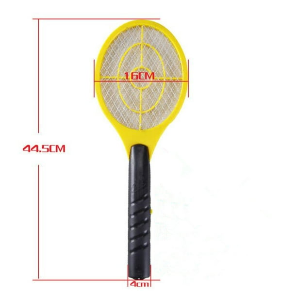 Electric Fly Swatter Battery Operated Fly Killer Bug Zapper Racket