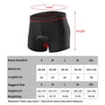 thumbnail image 3 of Arsuxeo Cycling Shorts,Men Breathable Padded Breathable Padded MTB, 3 of 7