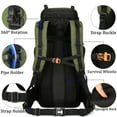 thumbnail image 6 of 60L Travel Hiking Camping Backpack with Rain Cover,Backpack Water Resistant,Traveling Backpack for Men Women, 6 of 11