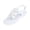 White, variant on Summer Sandals Women, Flip Flops for Women, Flat Sandals for Women, Vacation Sandals for Women, Womens Flat Sandals, Women's Flower Feather Jelly Sandals, Black T-Strap Flip Flops, White 5.5