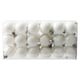 thumbnail image 1 of Injueey 36 piezas ventana techo Navidad adorno hogar árbol colgante reutilizable vacaciones decoración ornamento 4cm diámetro Kits de decoración para fiestas Blanco, 1 of 6