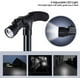 thumbnail image 2 of Negro - Bastón plegable de 1 pieza, bastón plegable LED, bastón para caminar, mango de gel ergonómico, fácil de plegar - Diseñado para hombres, mujeres, ancianos., 2 of 5