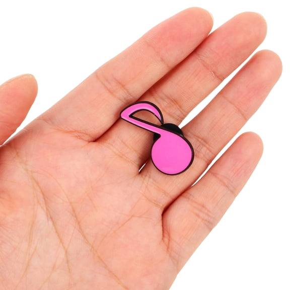 Pretyzoom Travel Pins for Backpacks Music Note Brooch Zinc Alloy 1Pack Decoration for Fashion Enthusiasts