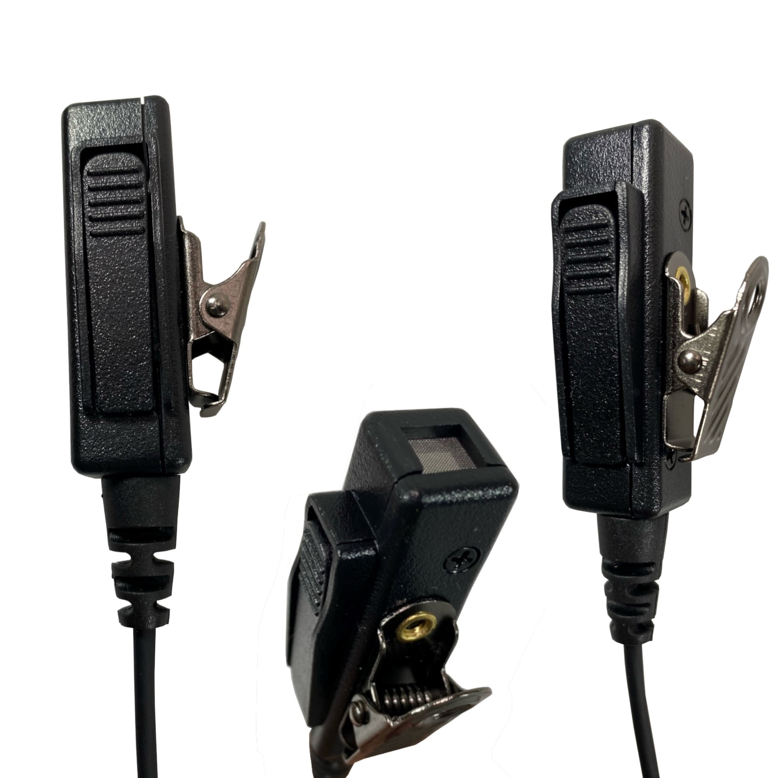 Two Way Radio Earpiece Headset Mic Surveillance Acoustic Tube Earbud 2-Wire for Motorola Mototrbo XPR6300 XPR6380 XPR6500 XPR6550 XPR6580 P25 APX4000 APX6000 APX7000 XiRP8268 XiRP8260 DP3401 