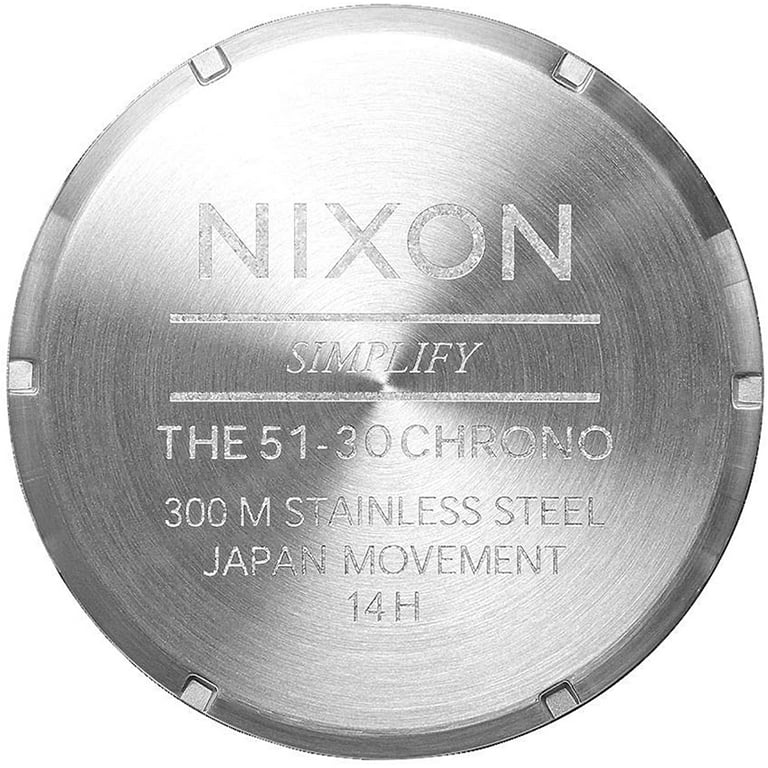 NIXON 51-30 Chrono A083 - Black - 300m Water Resistant Men's NIXON 51-30 Chrono A083 - Black - 300m Water Resistant Men's