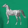 thumbnail image 3 of CafePress - Arabian Horse Dark T Shirt - Men's Classic Graphic Cotton T-Shirt, 3 of 4