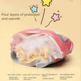 thumbnail image 3 of Toddler Winter Gloves Waterproof Kids Sports Gloves Thicken Mittens Cartoon Unicorns Print Skiing Gloves for Girl Boy, 3 of 8