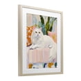 thumbnail image 2 of Stupell Industries Art Deco Fancy Cat on Pastel Sofa Birch Framed Print Under Glass, 13 x 16, by The Prints Vibe, 2 of 8