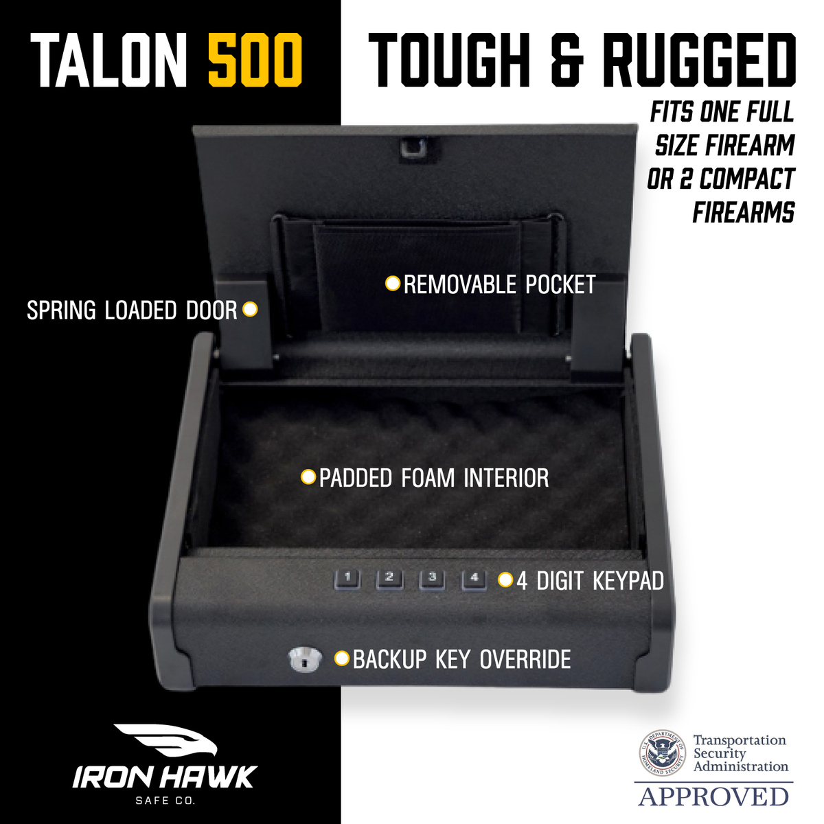 Portable Quick Access Safe 55804
