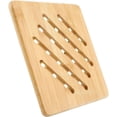 thumbnail image 5 of Tapete aislante para mesa de 15cm, tapete de bambú hueco cuadrado, 1 unidad, 5 of 5