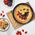 thumbnail image 5 of Starfrit Flat Tava 12.5" (32cm) Non-Stick Fry Pan, Ideal for Crêpes, Dosas, Chapatis, Easy to Clean Surface with Warm Soapy Water, Black, 5 of 5