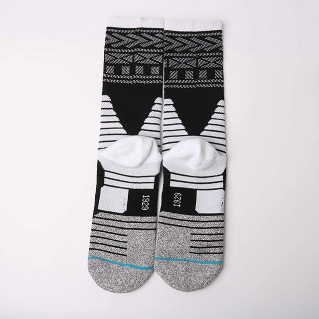 Calcetines diarios para interiores y exteriores, calcetines de tripulación para hombres y mujeres, toalla de movimiento de recipiente medio, algodón, transpirable, baloncesto, caminar ZefeiWu 8390605591358