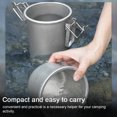 thumbnail image 3 of Cookware pan suit,Pot With Removable With Removable Handle 304 Stainless Steel Stainless Steel Pot Buzhi Pot Portable Qisuo Cookware Pot Cookware Pan Suit Mewmewcat Huiop Pot Set Portable, 3 of 7