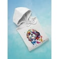 thumbnail image 3 of Pastell Colorful Shih Tzu Dog Hoodie Women -Weekday Best Designs, Female x-Large, 3 of 4