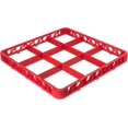 thumbnail image 1 of Carlisle FoodService Products RE9C05 Optilean Rallonge de Vitres 9 Compartiments, 5.81 Pouces Compartiments, Rouge (Lot de 6), 1 of 4