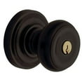 thumbnail image 2 of Baldwin 5213.Entr Colonial Style Single Cylinder Keyed Entry Door Knob Set - Brass, 2 of 7