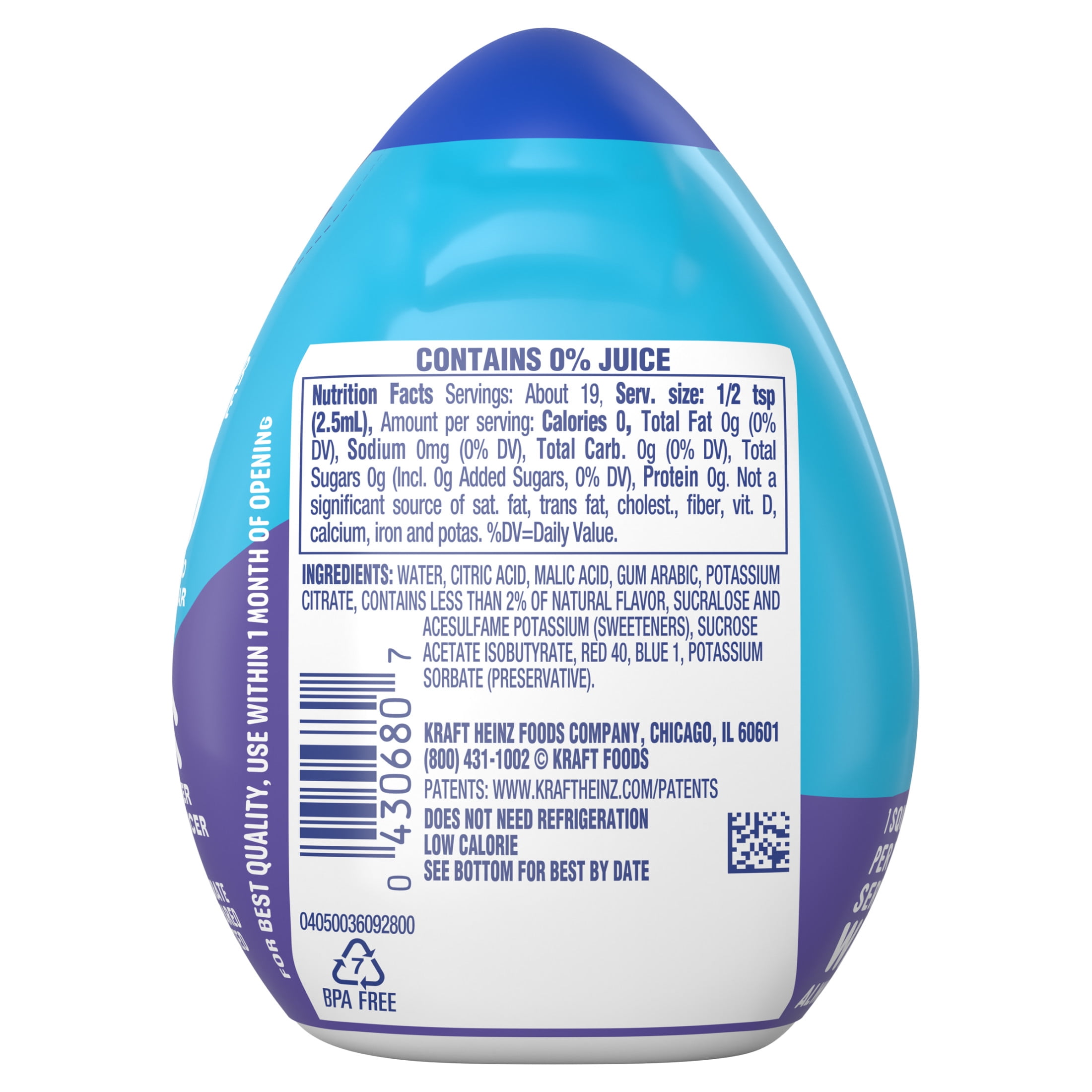 (12 pack) MiO Berry Pomegranate Sugar Free Water Enhancer, 1.62 fl oz Bottle, Liquids