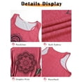 thumbnail image 6 of MOSHU Racerback Tank Tops for Women Vintage Mandala Graphic Shirts Casual Sleeveless Summer Tops, 6 of 9