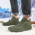 thumbnail image 6 of PLERISE Men's Waterproof Winter Snow Boots, Insulated Warm Outdoor Shoes with Anti-Slip Sole for Hiking, Walking, and Cold Weather Adventures, 6 of 9