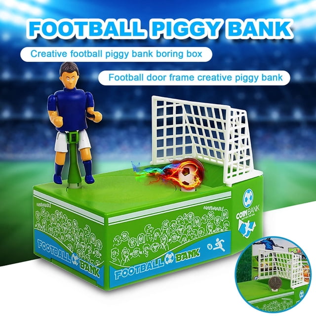 Fiudx Ofertas flash del día solo en línea Tanque de almacenamiento de fútbol, caja aburrida de regalo navideño para niños lindos