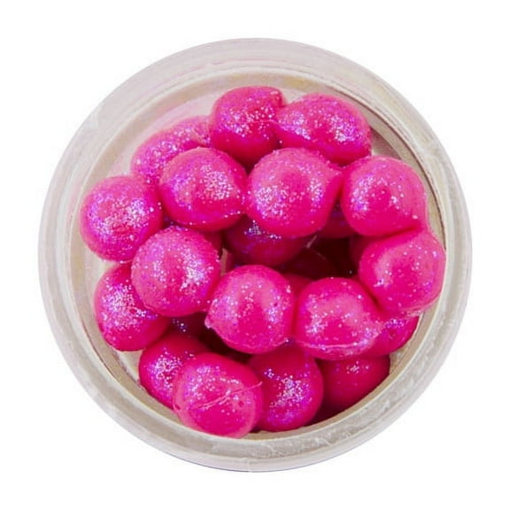 Berkley PowerBait Sparkle Power Eggs Floating Magnum Fishing Bait, Pink with Scales