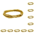 thumbnail image 3 of Qarigey Cuentas Cadena de cintura Accesorio de moda Ropa Cintura Decoraciones Verano al aire libre Playa Vestir Vientre Cadenas Tipo 37 tipo 37 10Conjunto, 3 of 6