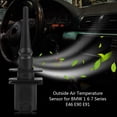 thumbnail image 1 of Air Temperature Sensor, ABS Perfect Match Stable Accurate 65816905133 Outside Air Temperature Sensor  For  1 6 7 Series For E91, 1 of 8