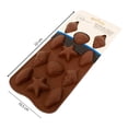thumbnail image 3 of Molde para Chocolate Mainstays de Silicón Diseño de Conchas y Estrellas, 3 of 4