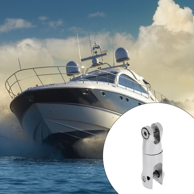 stanreset Boat Connector Rotating Hinge Sturdy Wearable Durable Mini Wide Application Chain Mooring Boats Accessories