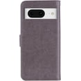 thumbnail image 5 of for Google Pixel 8 Wallet Case for Women, Glitter Bling Diamond PU Leather Folio Cover with Card Slot & Wrist Strap Phone Case for Google Pixel 8 Owl Grey, 5 of 18