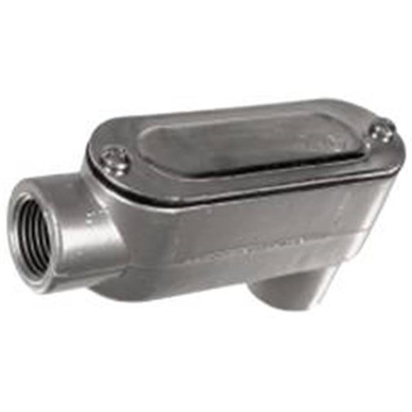 Topaz Electric 625036 Assembled Aluminum Conduit Body 2 In.